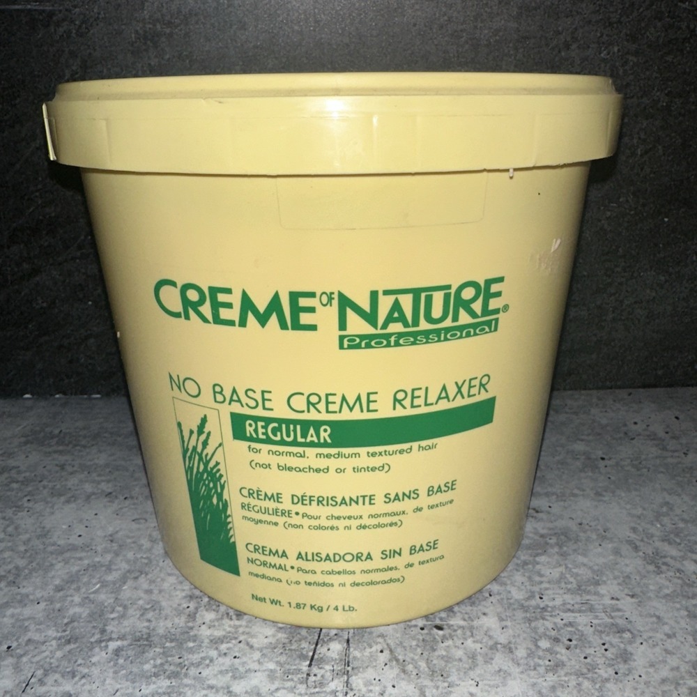 Creme of Nature - No Base Creme Relaxer REGULAR 4 Lb Tub